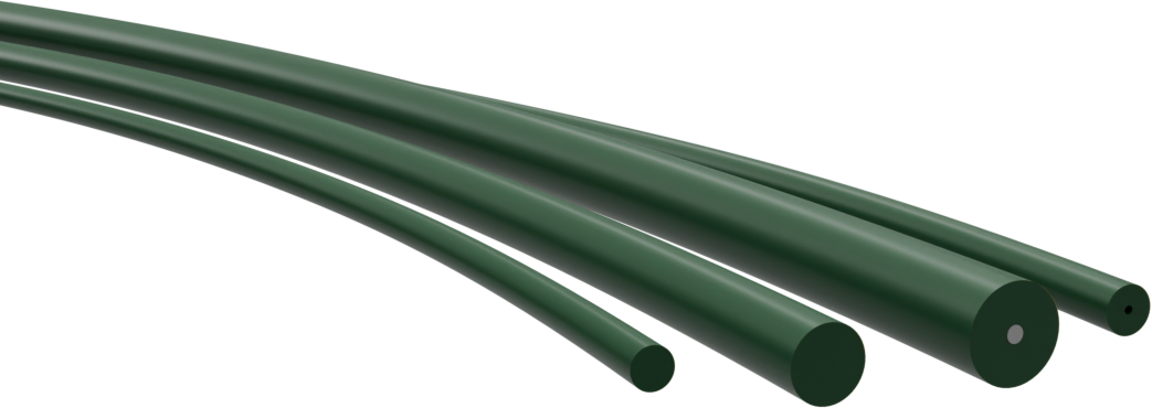 Polyurethane round belt